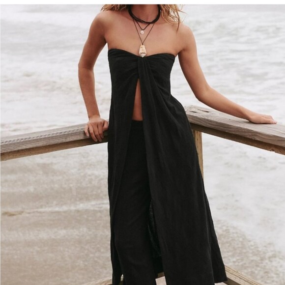 Free People Pants - Free People Banita Set Black Women’s Pants and Tunic Top. Size XS